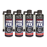 4X Auto Extreme Quick Fix Tyre Repair 300ml Inflater